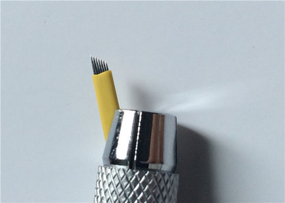 Κίνα 0.25mm ανοξείδωτο 7 τρισδιάστατο βελόνων Microblading φρυδιών καρφιτσών για μόνιμο Makeup προμηθευτής
