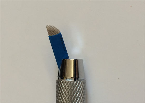 Κίνα Μπλε 0,25 ΚΚ 17 καρφιτσών μόνιμες βελόνες κεντητικής Makeup τρισδιάστατες για τις δερματοστιξίες προμηθευτής