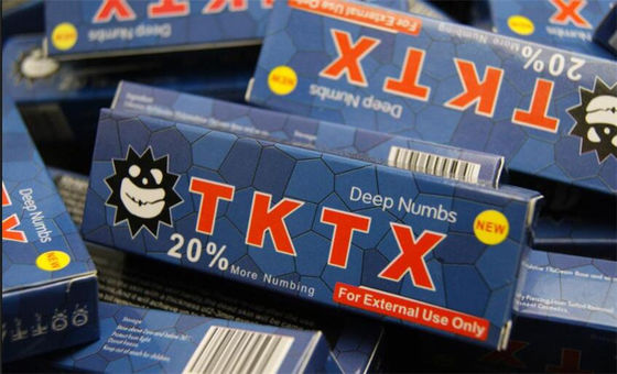 Κίνα Ανώδυνη κρέμα TKTX 20% αναισθητικού δερματοστιξιών περισσότερο φρύδι Makeup κρέμας Numbing που κεντιέται προμηθευτής