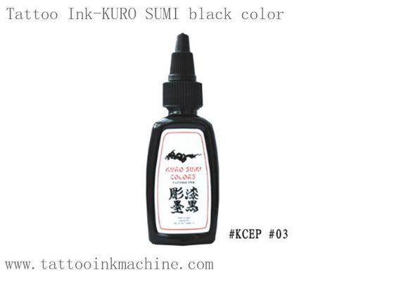 Κίνα 1OZ αληθινός μαύρος cOem Kuro Sumi μελανιού δερματοστιξιών χρώματος αιώνιος για τη διάστιξη του σώματος προμηθευτής