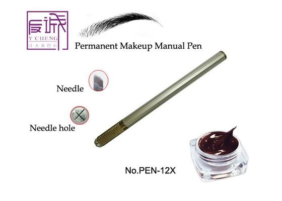 Κίνα 110mm μόνιμο Makeup κλειδαριά-στη χειρωνακτική μάνδρα δερματοστιξιών συσκευών για τη διάστιξη φρυδιών προμηθευτής
