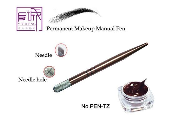 Κίνα Βαριά μόνιμη Makeup μάνδρα δερματοστιξιών χαλκού χειρωνακτική για καμμμένες τις 15-15-Prong βελόνες προμηθευτής