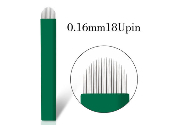 Κίνα Νανο 0.16MM βελόνες Microblading φρυδιών λεπίδων του U αιχμηρές προμηθευτής