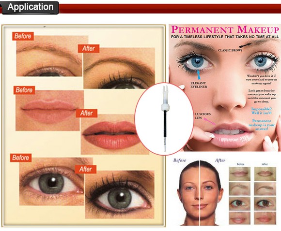 Μίας χρήσης μόνιμες βελόνες καρτών δερματοστιξιών Makeup ανοξείδωτου για τη μηχανή μωσαϊκών 2