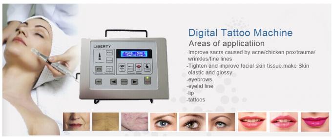 Άσπρη ψηφιακή μόνιμη Makeup μηχανή Lliberty, ιατρική καλλυντική μηχανή δερματοστιξιών της Ταϊβάν 3