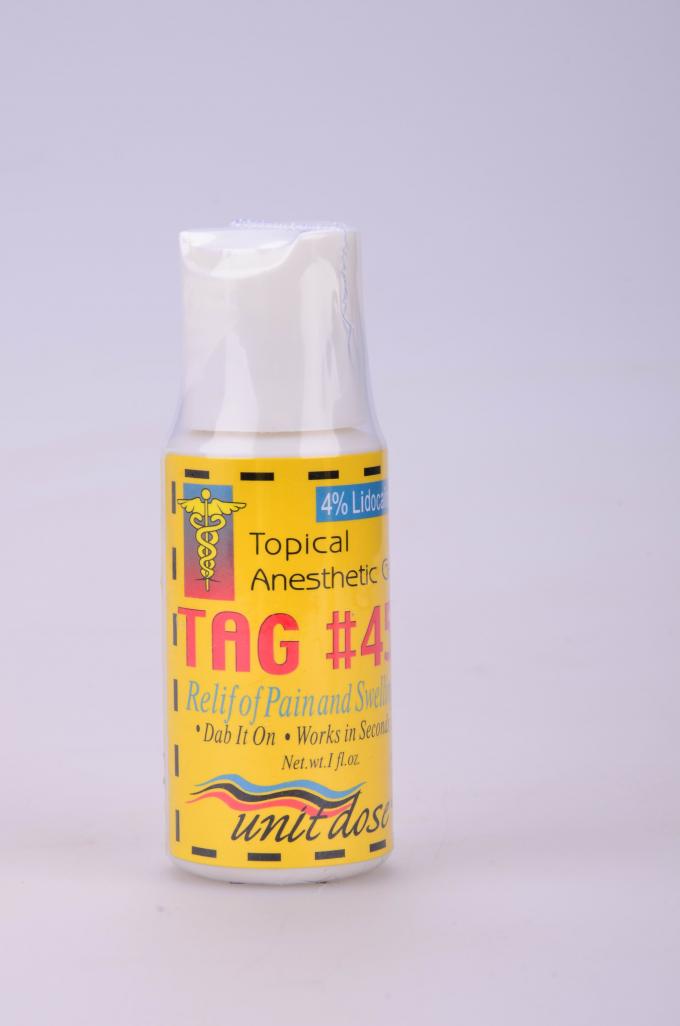 Ανώδυνη επίκαιρη κρέμα TAG45 αναισθητικού για το μόνιμο φρύδι δερματοστιξιών Makeup 0