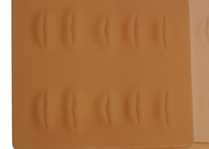 Μόνιμο δέρμα πρακτικής δερματοστιξιών χειλικών φρυδιών δερμάτων πρακτικής δερματοστιξιών Makeup λαστιχένιο πλαστό 0