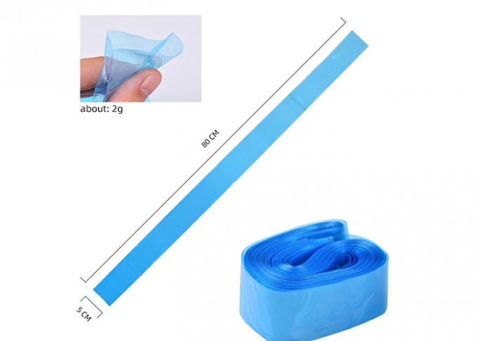 Μπλε πλαστικές προμήθειες εξοπλισμού δερματοστιξιών μανικιών σκοινιού συνδετήρων 0