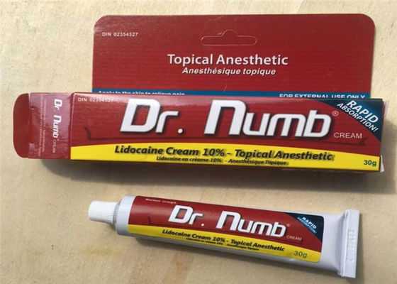 Κίνα 10% λιδοκαΐνη 30G ο Δρ Numb Tattoo Anesthetic Cream Numbing κρέμα για τη δερματοστιξία σώματος προμηθευτής