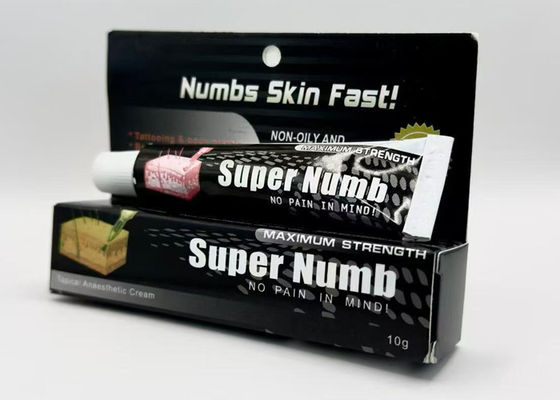 Κίνα Λευκό χρώμα 10g Super Numb Tattoo Numbing Cream Κρέμα αναισθητοποίησης με λέιζερ προμηθευτής