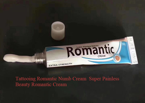 Κίνα Άσπρη ρομαντική έξοχη κρέμα αναισθητικού δερματοστιξιών ανακούφισης πόνου λιδοκαΐνης ομορφιάς προμηθευτής