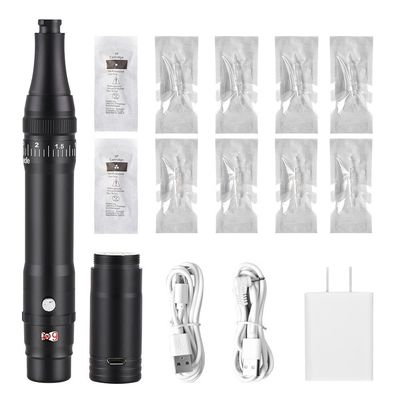 Πιο δημοφιλές ασύρματο όπλο για τατουάζ μήκος 136 * 20mm μικροχάρτης ασύρματος μηχανή PMU για φρύδια μαλλιά ράβδος φρύδι προμηθευτής