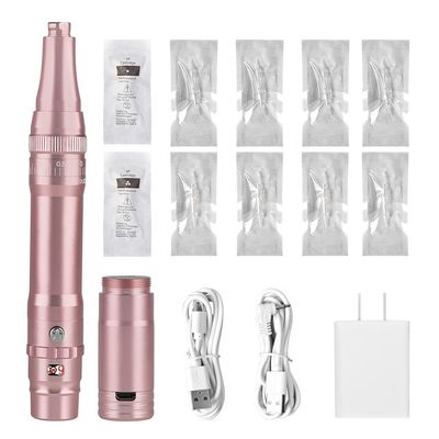 Πιο δημοφιλές ασύρματο όπλο για τατουάζ μήκος 136 * 20mm μικροχάρτης ασύρματος μηχανή PMU για φρύδια μαλλιά ράβδος φρύδι προμηθευτής