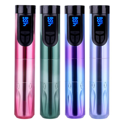 14500mAh Εφεδρική μπαταρία Δύναμη Ασύρματη μηχανή τατουάζ με οθόνη LCD και αντικαταστάσιμη μπαταρία αεροσκάφος σχεδιασμός αλουμινίου προμηθευτής