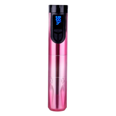 14500mAh Εφεδρική μπαταρία Δύναμη Ασύρματη μηχανή τατουάζ με οθόνη LCD και αντικαταστάσιμη μπαταρία αεροσκάφος σχεδιασμός αλουμινίου προμηθευτής