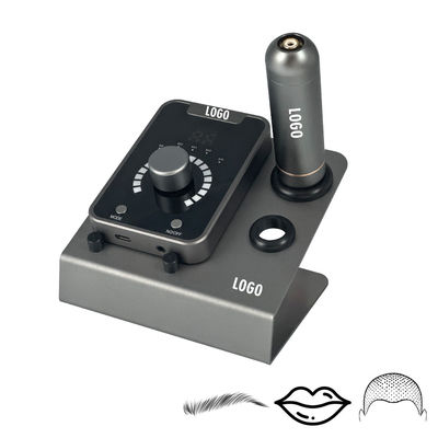 Ηλεκτρικό όπλο τύπου SMP συσκευή μικροχρωματοποίησης της τριχοφυΐας με μόνιμο μακιγιάζ και μηχανή τατουάζ Swiss Motor σε μαύρο μπλε προμηθευτής