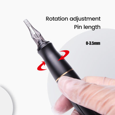 Μηχανοκίνητο χωρίς πυρήνα από ανοξείδωτο χάλυβα Κόκκινο μικροχρωματισμό Φρύδια Χείλη Εγκευαστή Τατουάζ Πιστόλι προμηθευτής