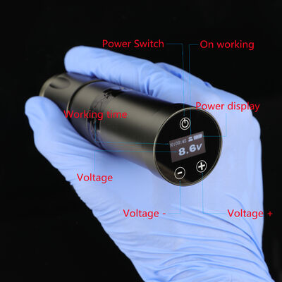 Ψηφιακή οθόνη αφής LCD μάρκας INKONE NARW 1800mAh με μπαταρία για στυλό μικροχρωμάτων Ασύρματη μηχανή τατουάζ προμηθευτής