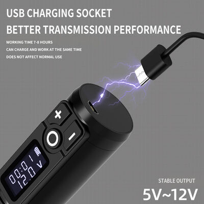 Ambition Soldier Digital Display Electric Tattoo Gun Wireless Machine Rotary Tattoo Pen Machine for Tattoo Artist προμηθευτής