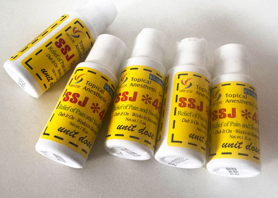 6% SSJ48 Gel Μουδιάσματος για Φρύδια, Eyeliner και Τατουάζ, Αναισθητική Κρέμα