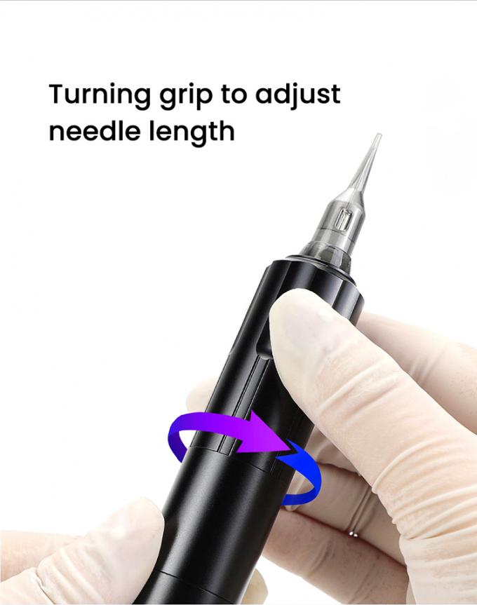 Δυνατή ασύρματη μηχανή μόνιμου μακιγιάζ RCA 2.7mm μηχανή τατουάζ εγκεφαλικού επεισοδίου 4