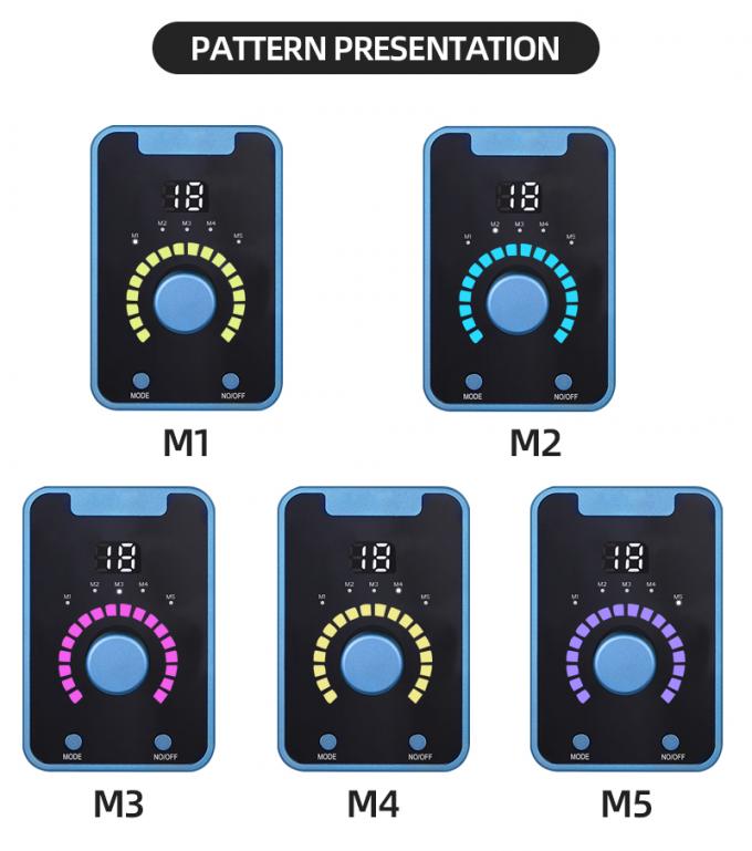 Ηλεκτρικό όπλο τύπου SMP συσκευή μικροχρωματοποίησης της τριχοφυΐας με μόνιμο μακιγιάζ και μηχανή τατουάζ Swiss Motor σε μαύρο μπλε 7