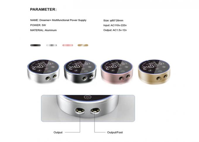 Ελέγχετε χωρίς κόπο την μηχανή τατουάζ με τροφοδοσία τατουάζ με λειτουργία κουτιού σημείων και έξυπνη οθόνη αφής 2